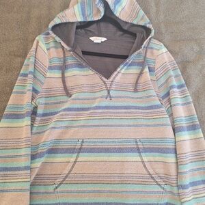 Natural Reflections Gray Knit Hoodie